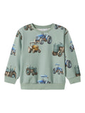 Sweatshirt Traktor Ludvig Grün