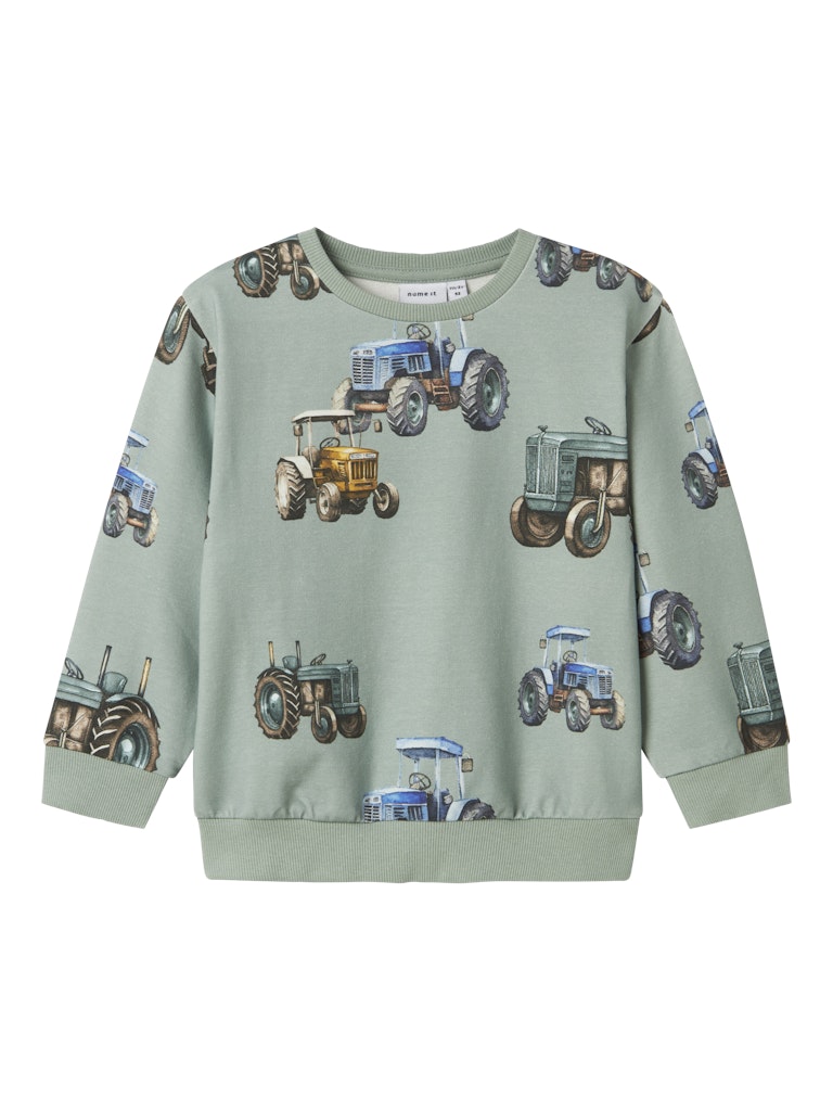 Sweatshirt Traktor Ludvig Grün