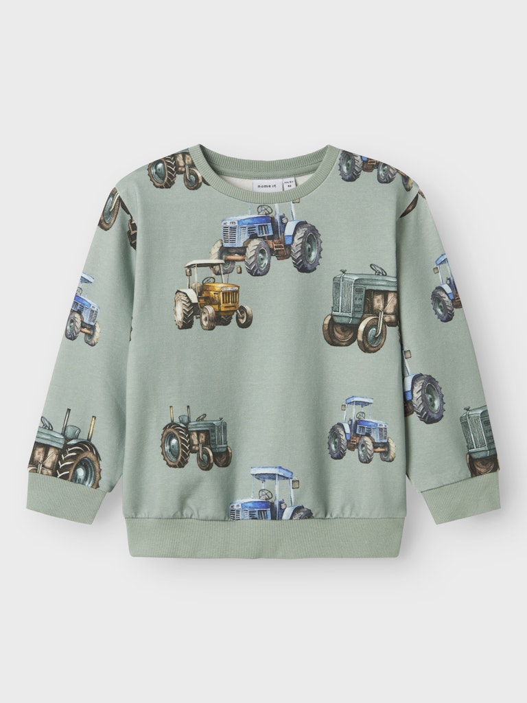 Sweatshirt Traktor Ludvig Grün