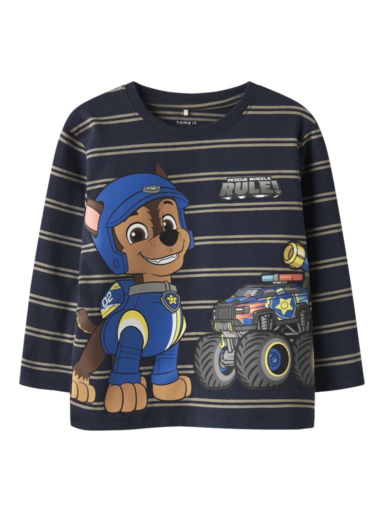 Langärmeliges Oberteil Sofus Gestreift Paw Patrol Marineblau