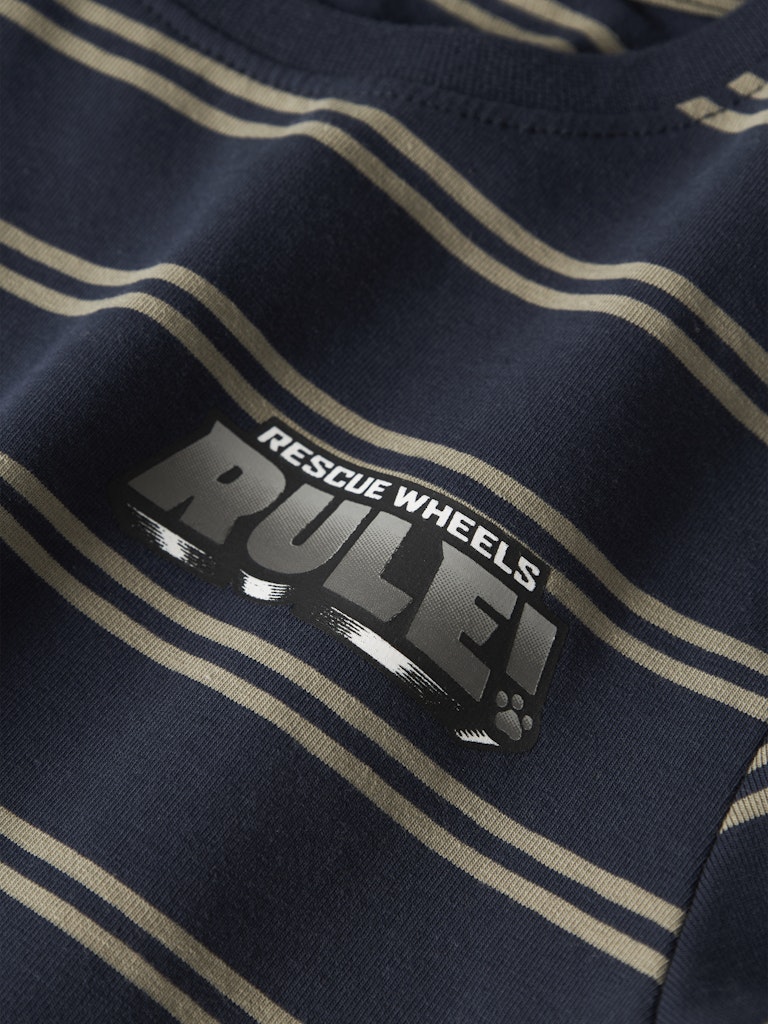 Langärmeliges Oberteil Sofus Gestreift Paw Patrol Marineblau