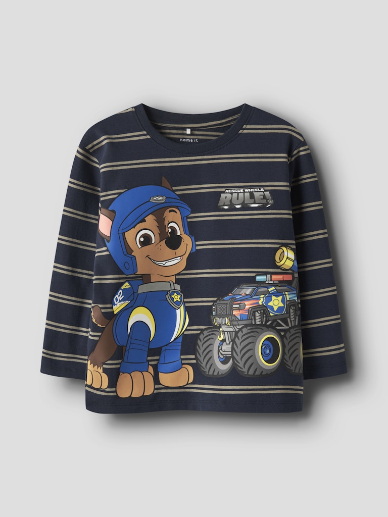 Langärmeliges Oberteil Sofus Gestreift Paw Patrol Marineblau