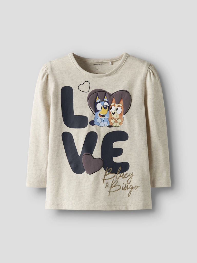 Langarm-Oberteil Bluey Nema Beige