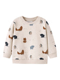 Sweatshirt Tiere Soul Beige