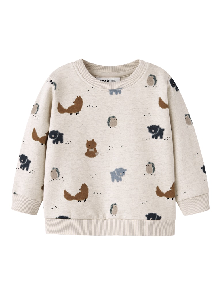 Sweatshirt Tiere Soul Beige