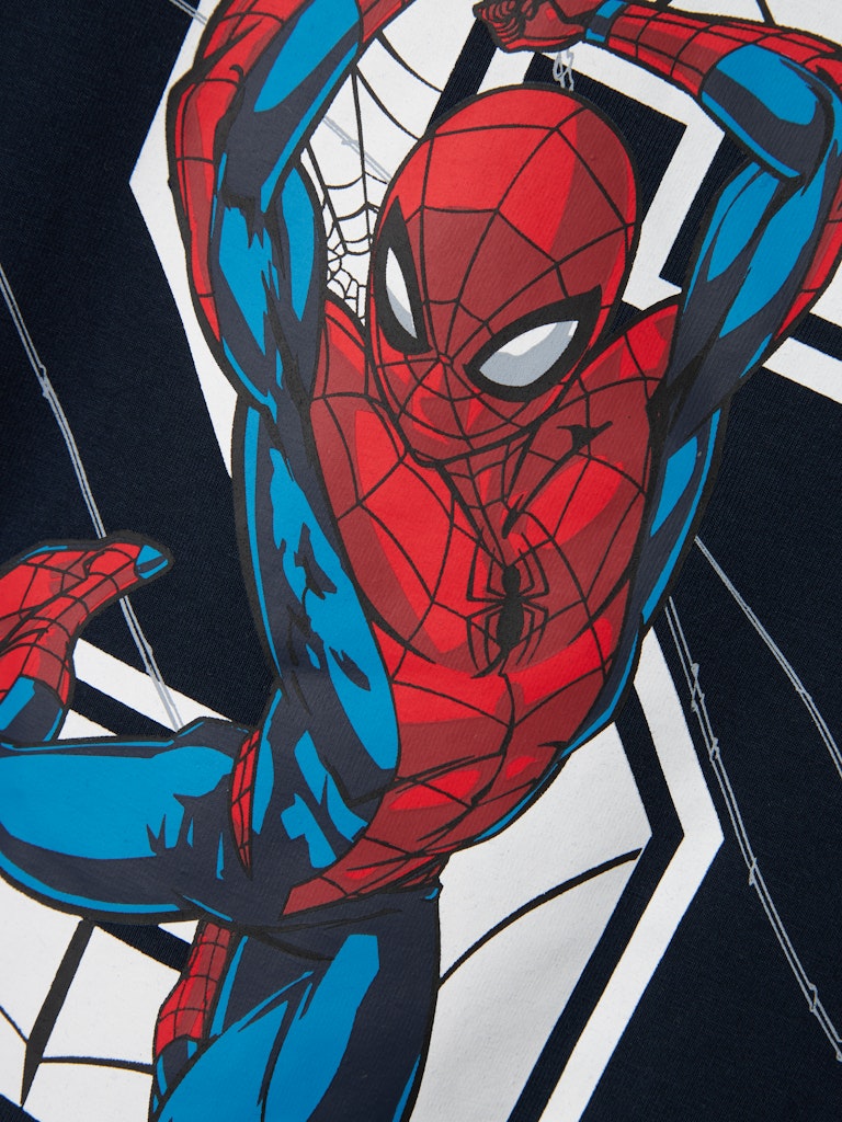 Langarm-Oberteil Spider-Man Nitin Marineblau