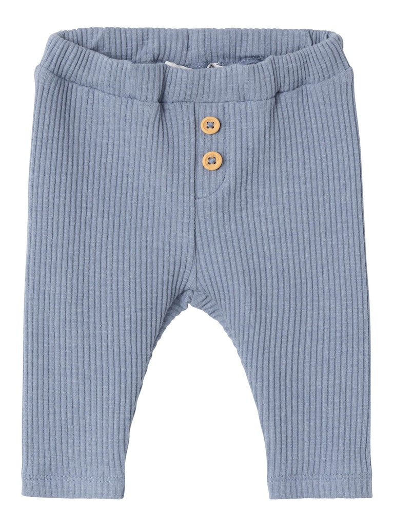 Body Bebum Langarm Gerippt Blau