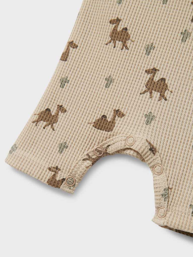 Hosenanzug Johnson Dromedar gewellt Beige