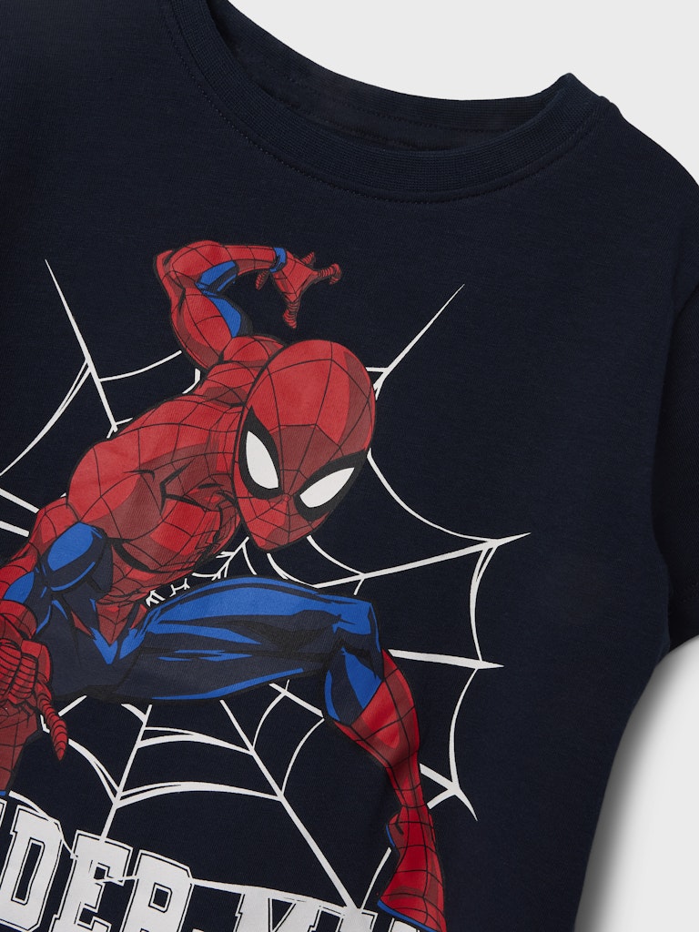 Shorts-Set/Pyjama Spiderman Kurzarm Maus Blau