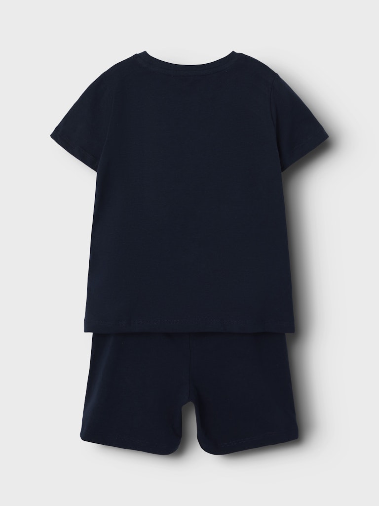 Shorts-Set/Pyjama Spiderman Kurzarm Maus Blau